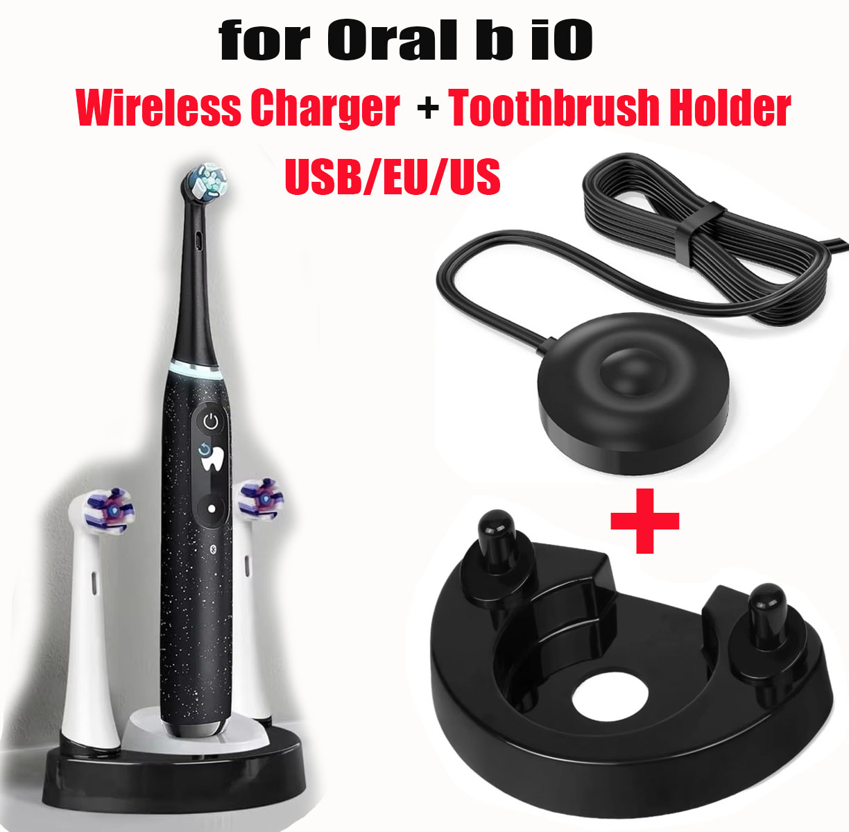 Toothbrush Holder Set - Oral B iO Electric Toothbrush Charging