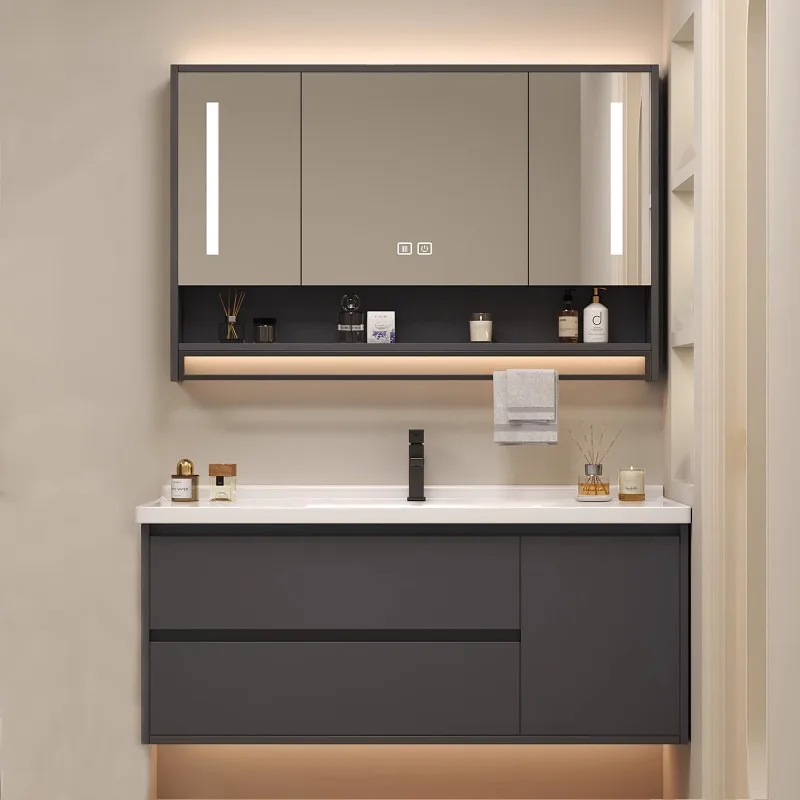 Home Bathroom Vanity Combo - Ceramics Toilet Bathroom Vanities Vintage Partition