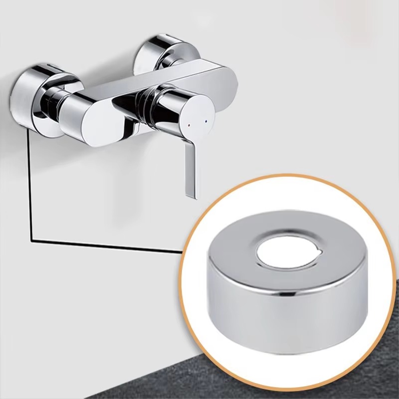 Home Center Bathroom Accessories - Stainless Steel Pipe Trim Cover, Shower