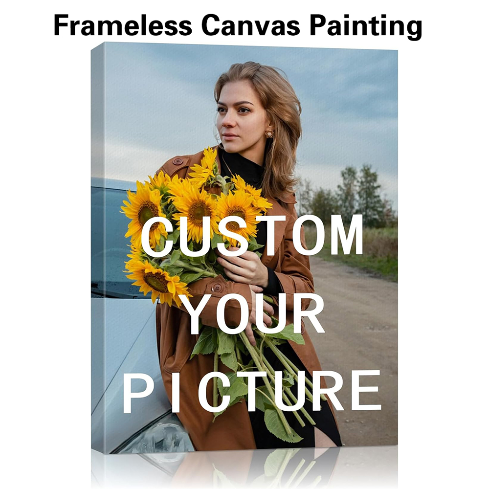 Home Bathroom Pictures - 1pc Frameless Personalize Custom Photo portrait