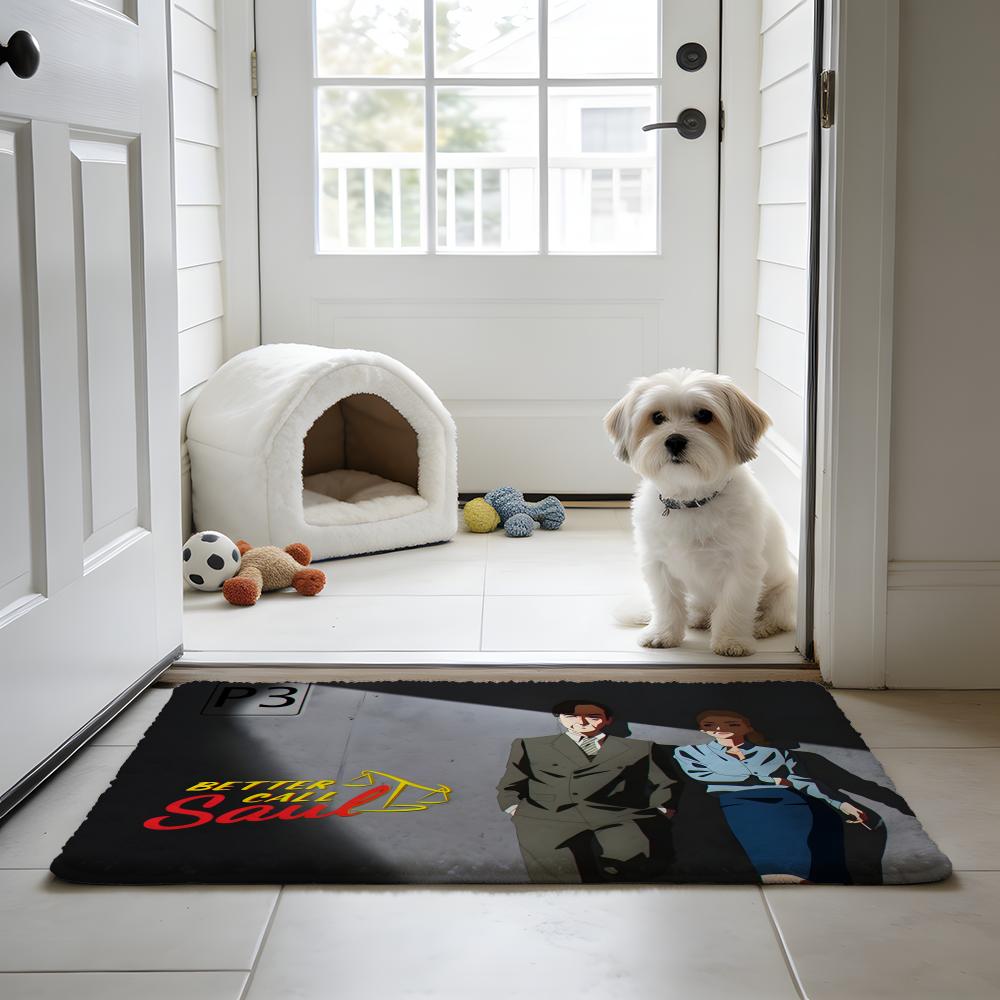 Home Bathroom Called - B-Better Call Saul Various Floor Mat