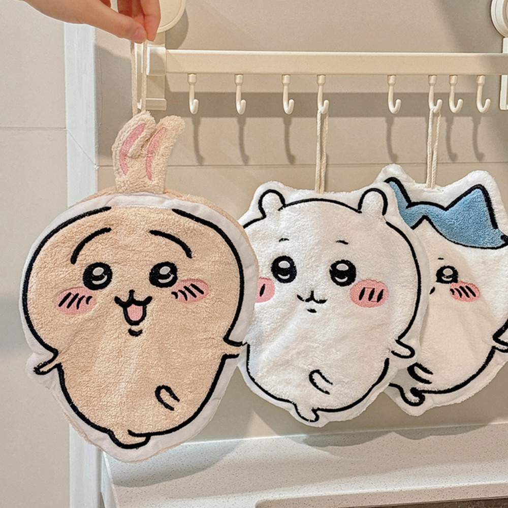 Home Center Bathroom Accessories - Chiikawa Usagi Hachiware Super Absorbent Hanging