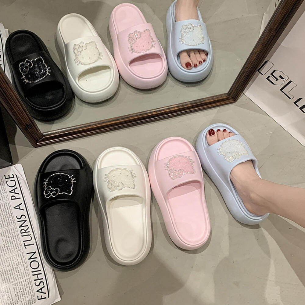 Home Bath - 2026 New Hello Kitty Women Slippers