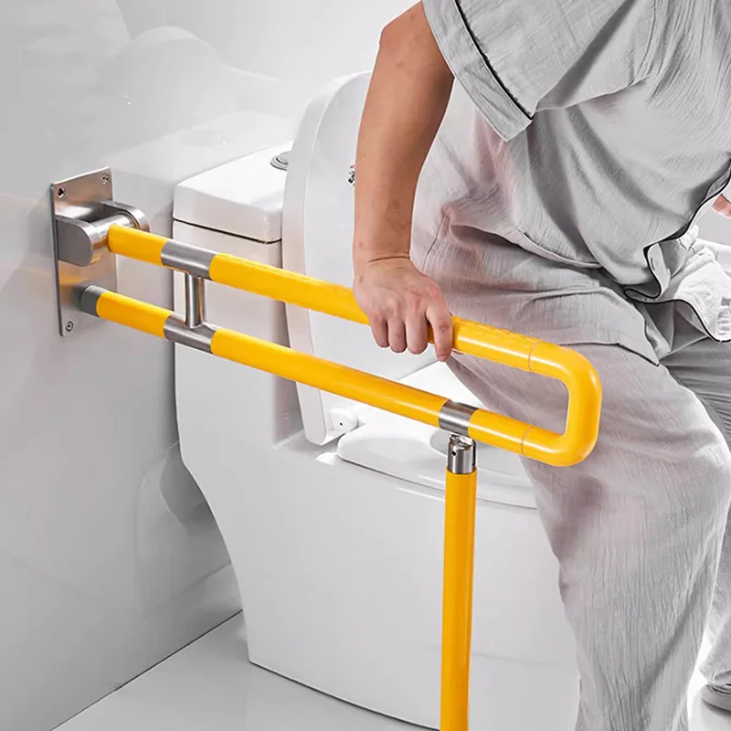 Home Bathroom Grab Bar - Suction Metal Support Grab Bars Strong