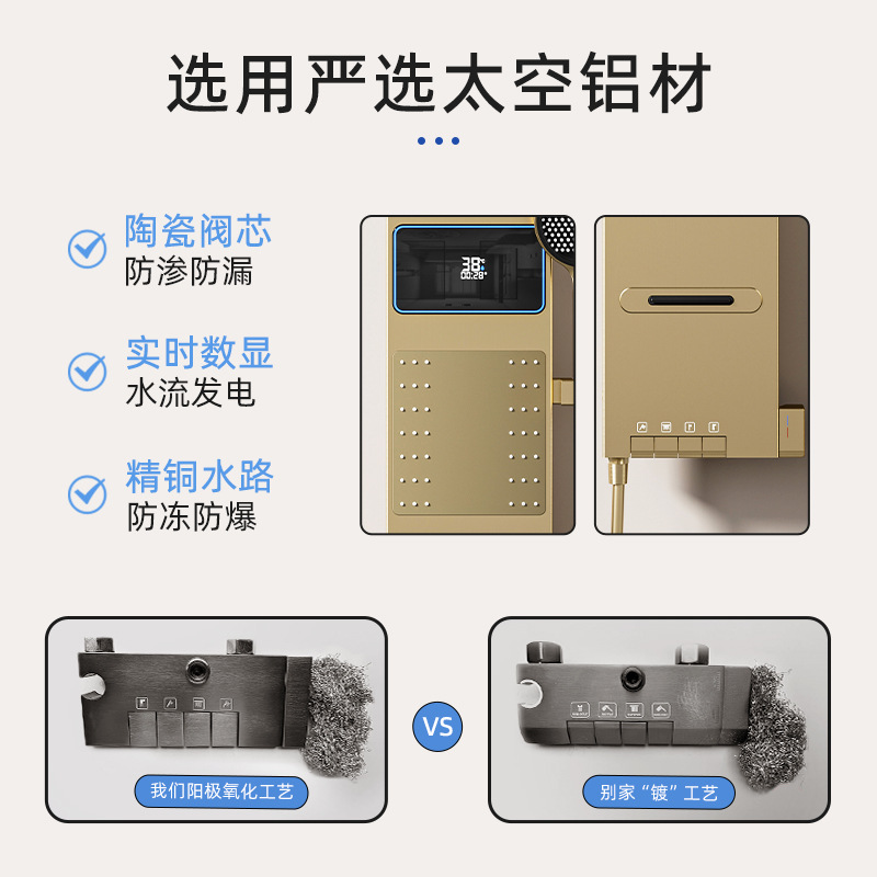 Space-Gray Smart Digital Displ - огляд і ціна Home And Bathroom