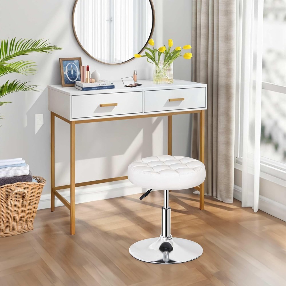 Vanity Chair Stool Modern Tuft - огляд і ціна Home Bathroom Furniture