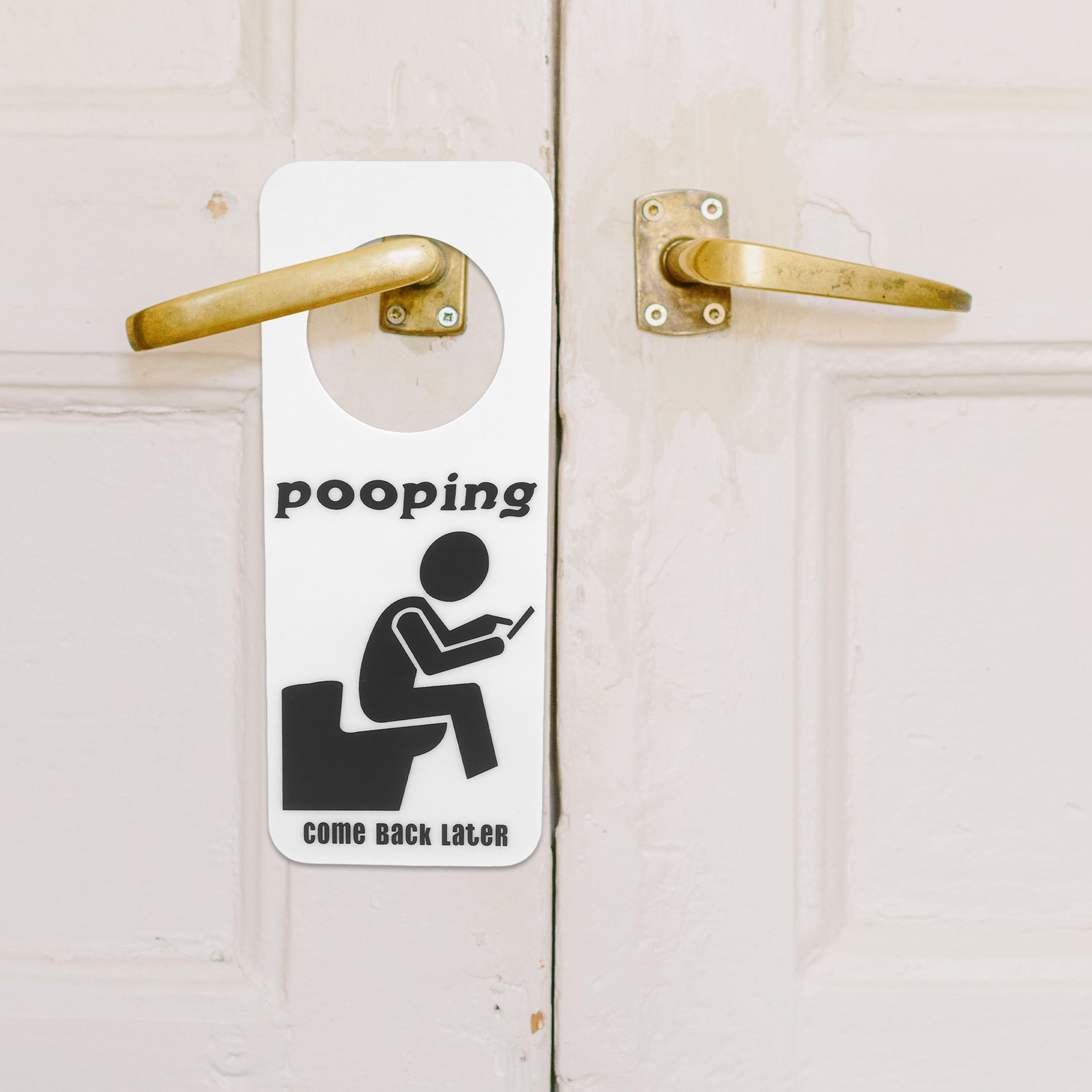 Bathroom Occupied Door Sign Fu - огляд і ціна Home Bathroom Occupied Sign