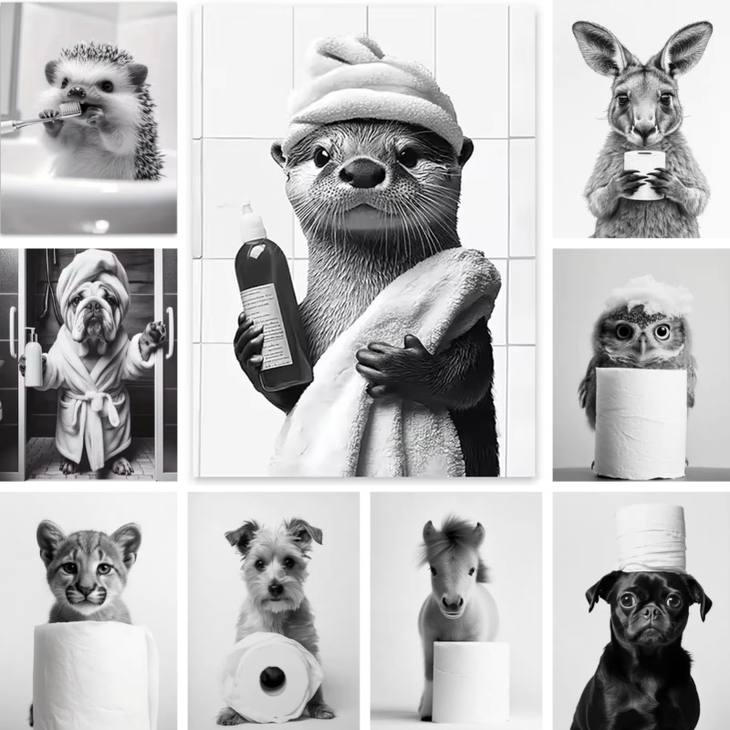 Animal Bathroom Toilet Paper C - огляд і ціна Home Bathroom Pictures