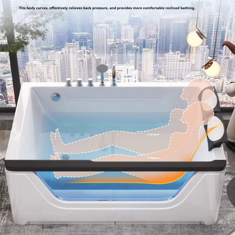 2 Person Acrylic Jacuzzi Hot T - огляд і ціна Home Bathroom Jacuzzi Tub