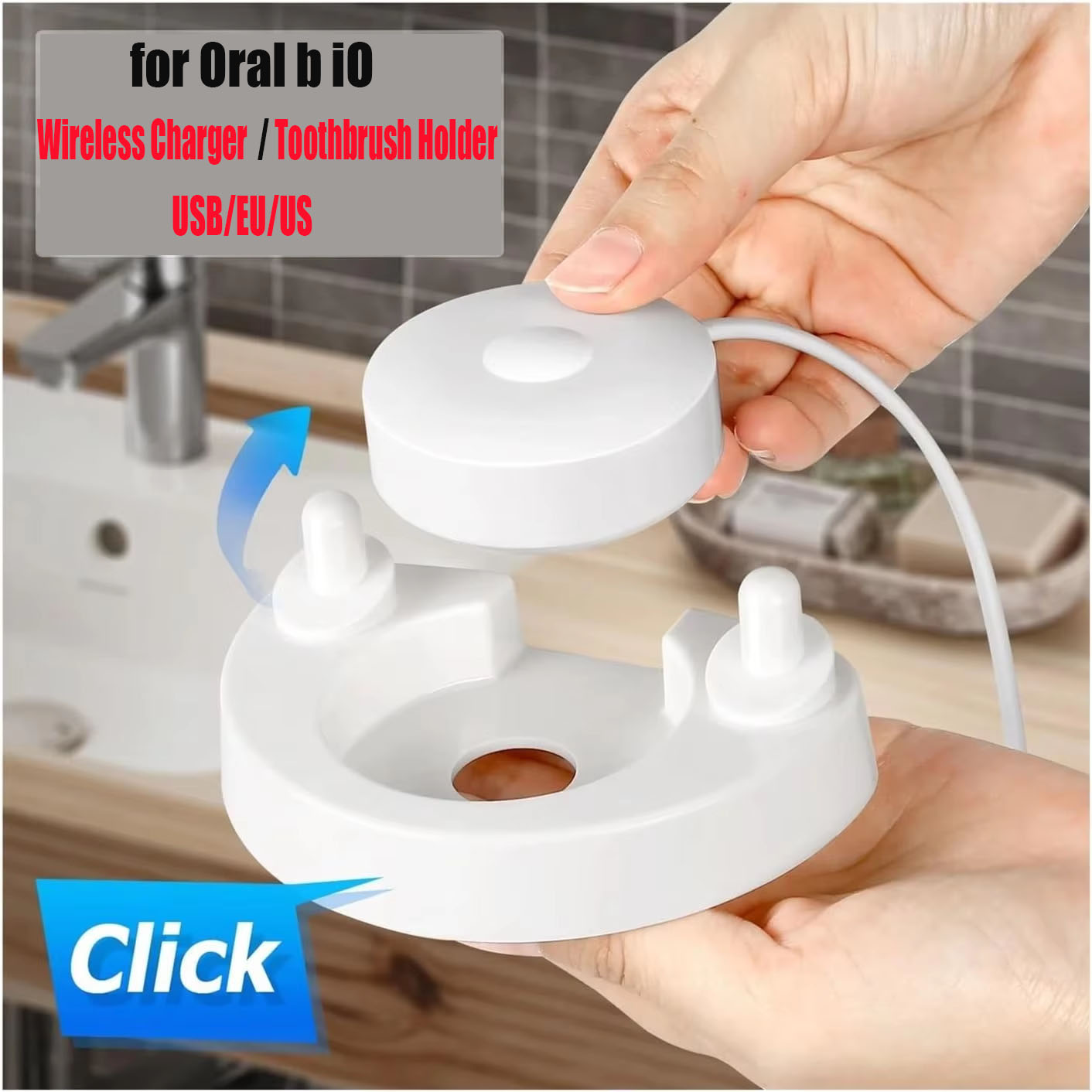 Oral B iO Electric Toothbrush  - огляд і ціна Toothbrush Holder Set