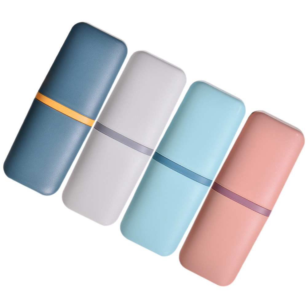 4Pcs Portable Toothbrush Organ - огляд і ціна Toothbrush Holder Set