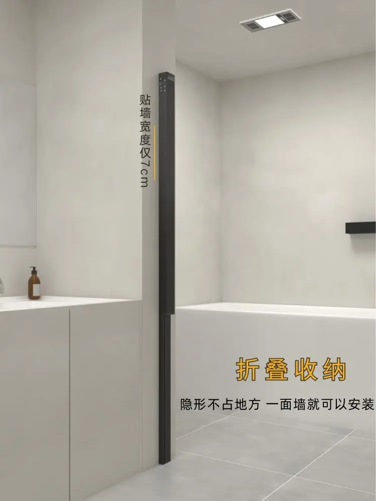 Invisible folding shower curta - огляд і ціна Home Bathroom Partition