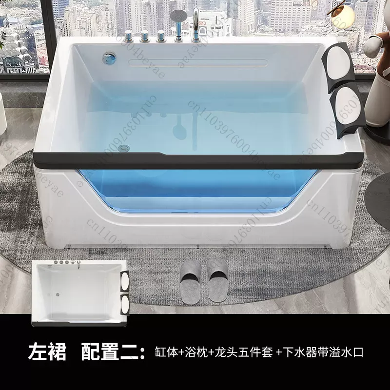 2 Person Acrylic Jacuzzi Hot T - огляд і ціна Home Bathroom Jacuzzi Tub