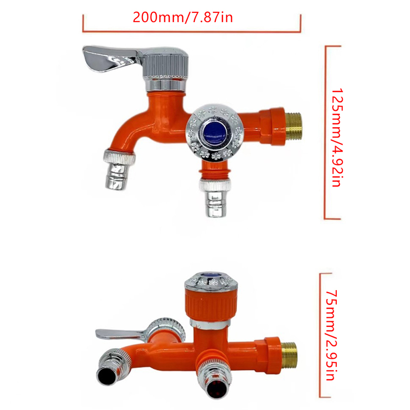 Dual Control Double Outlet Wat - огляд і ціна Jet Home Bathroom