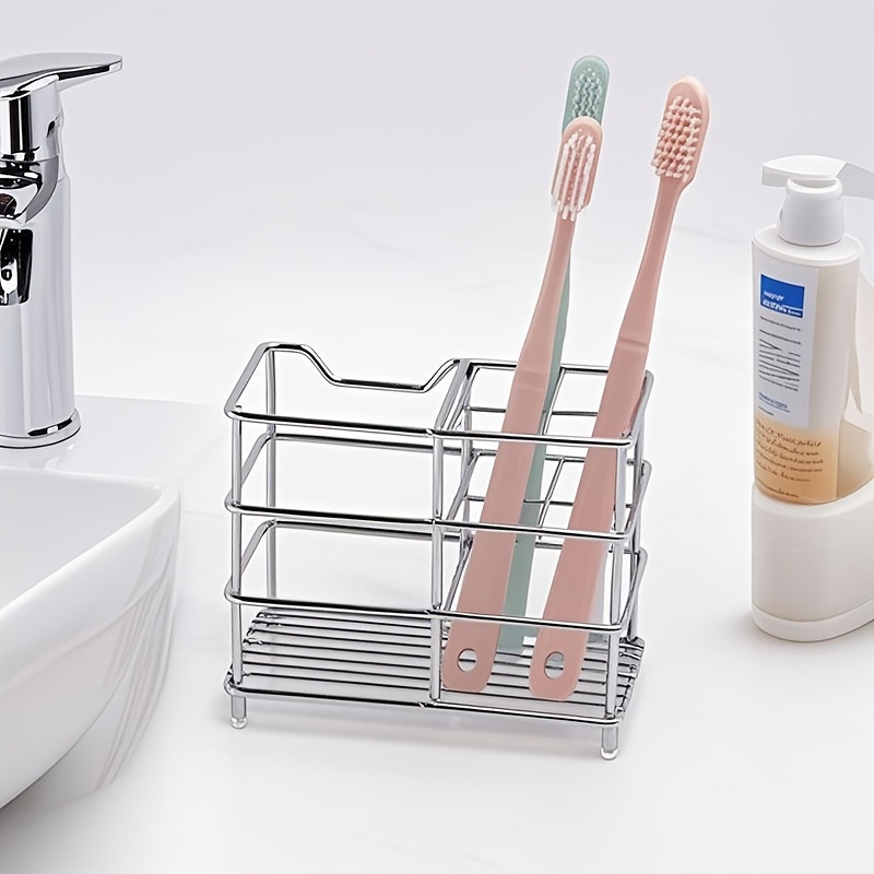 5-Slot Stainless Steel Toothbr - огляд і ціна Toothbrush Holder Set