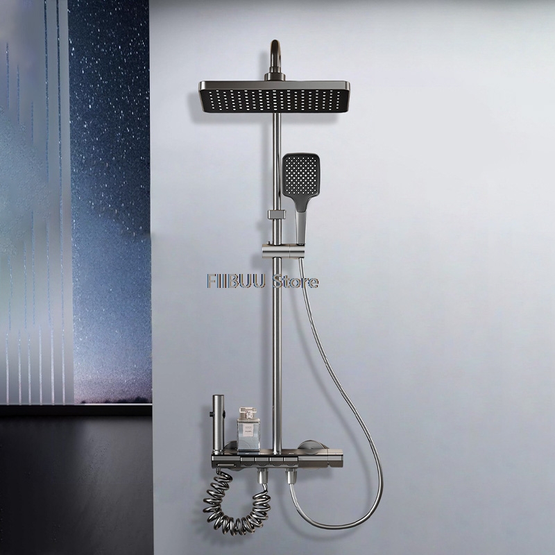 LED Display Shower System With - огляд і ціна Home Outlet Bathroom