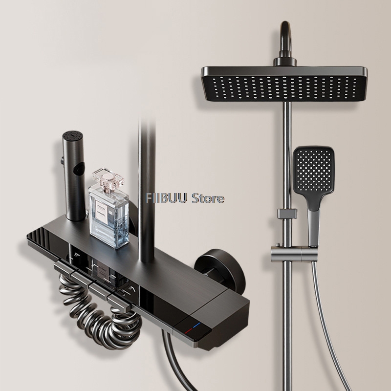 LED Display Shower System With - огляд і ціна Home Outlet Bathroom