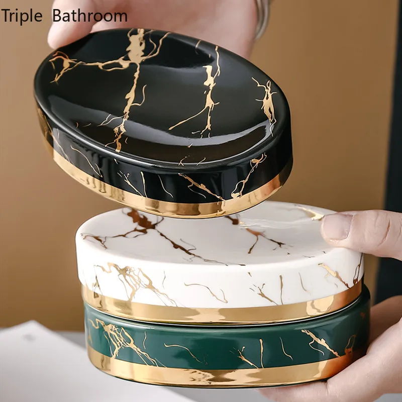 Marble Stripes Ceramics Bathro - огляд і ціна Home Center Bathroom Accessories