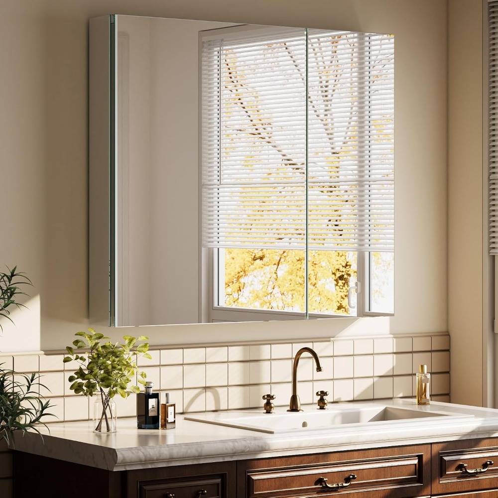 Bathroom Medicine Cabinet with - огляд і ціна Home Bathroom Furniture