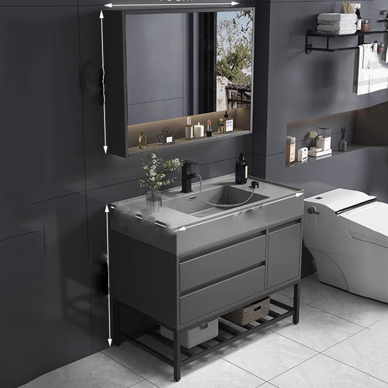 Luxury Skincare Bathroom Cabin - огляд і ціна Home Bathroom Vanity Combo
