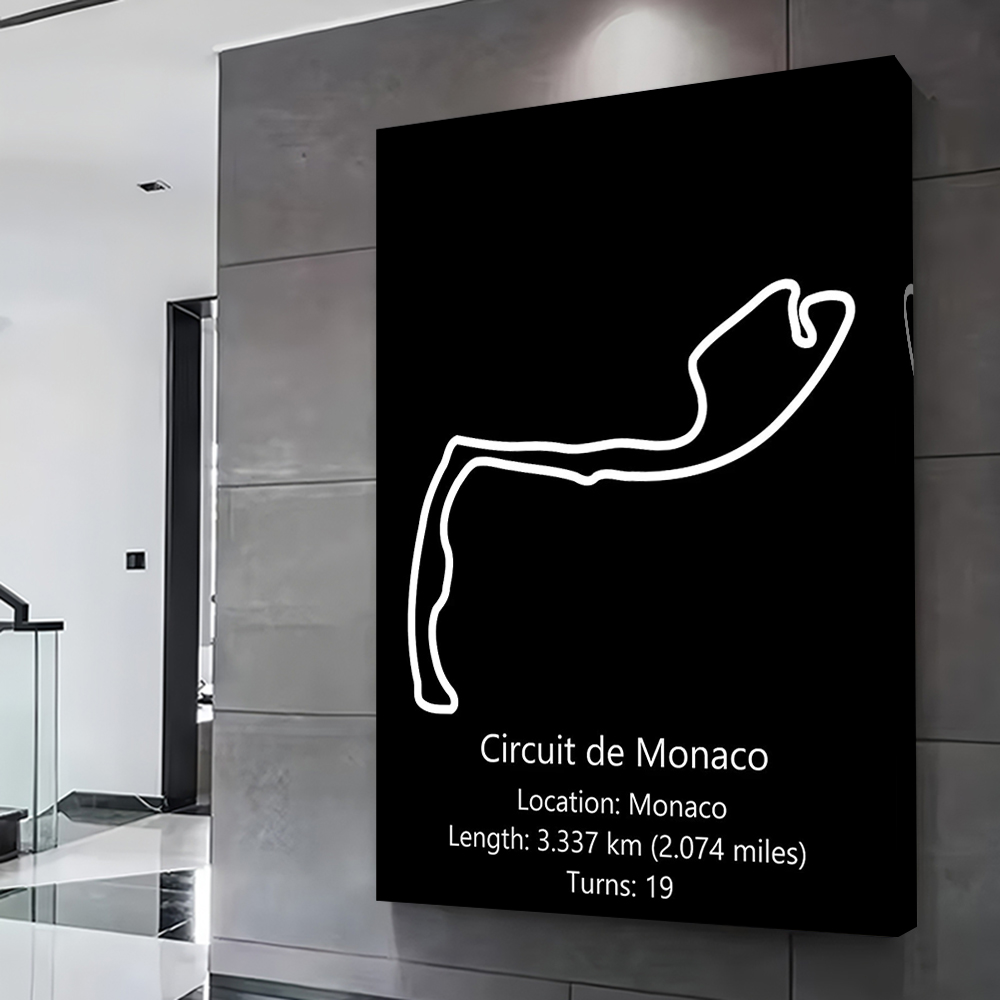 Circuit De Monaco Poster Custo - огляд і ціна Home Bathroom Pictures