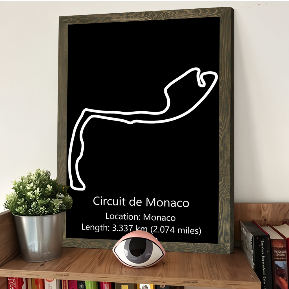 Circuit De Monaco Poster Custo - огляд і ціна Home Bathroom Pictures