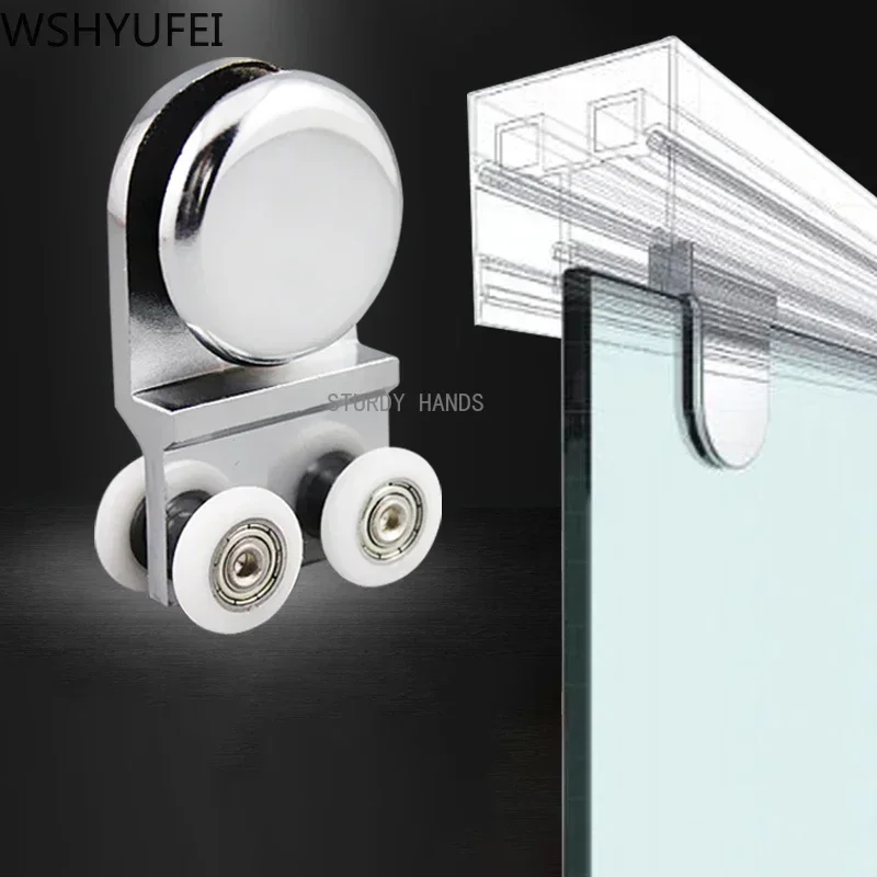 2 pcs/set Glass Sliding Door R - огляд і ціна Home And Bathroom
