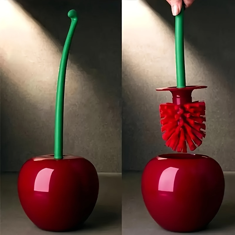 Cute Cherry Shaped Toilet Brus - огляд і ціна Home Bathroom Cleaning