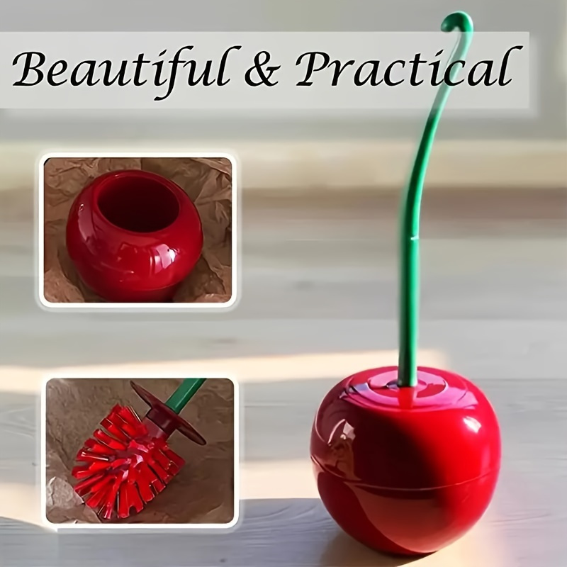 Cute Cherry Shaped Toilet Brus - огляд і ціна Home Bathroom Cleaning