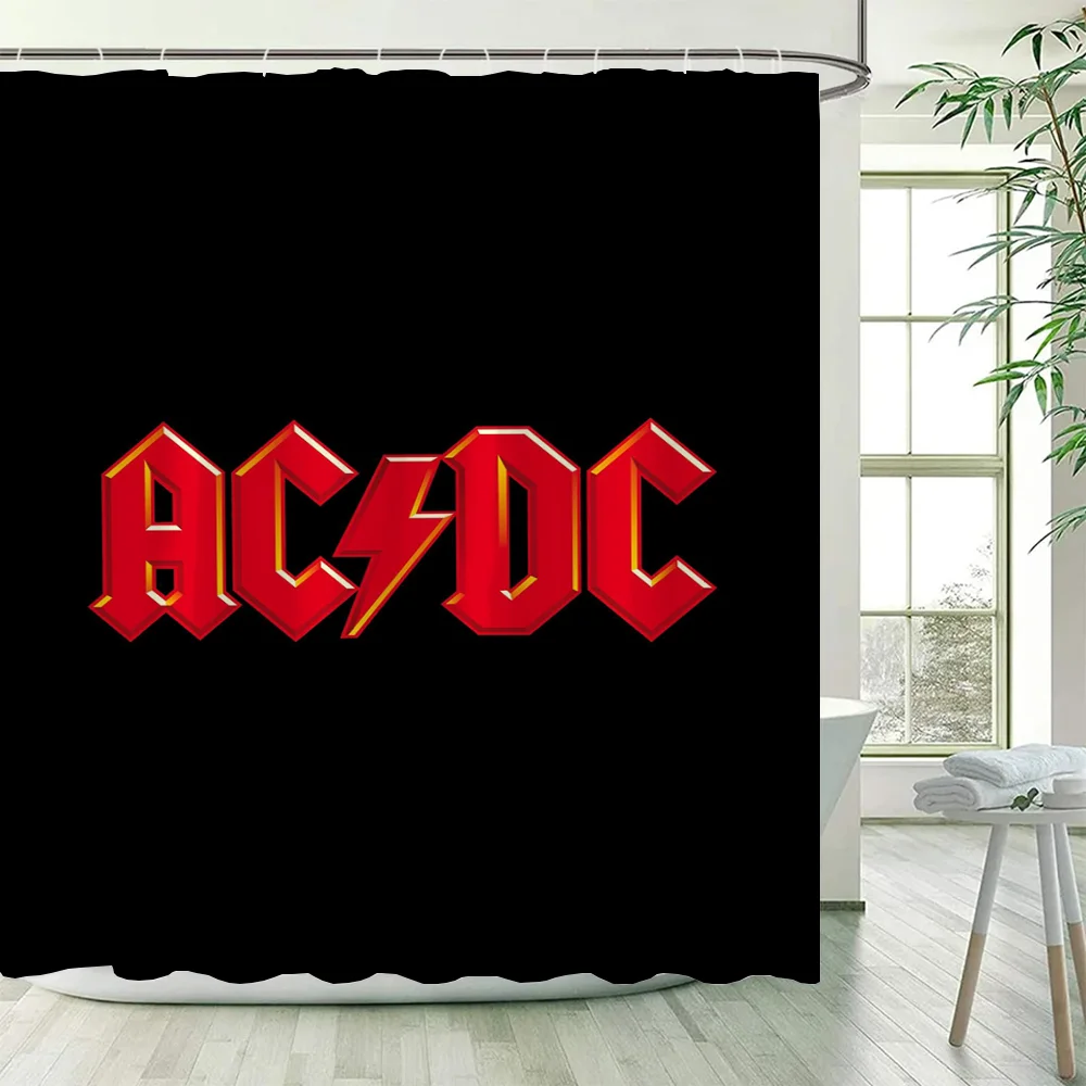 Rock-ACDC Shower Curtain for B - огляд і ціна Home Bathroom Partition