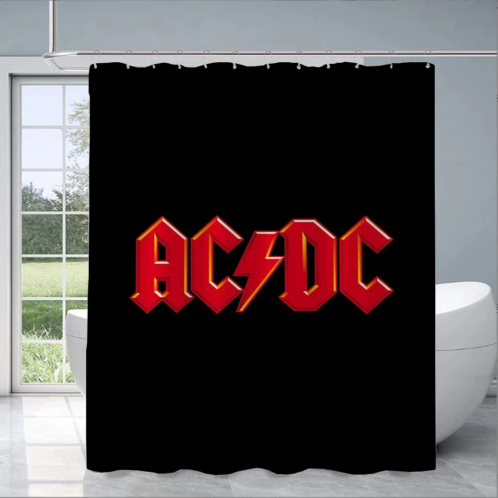 Rock-ACDC Shower Curtain for B - огляд і ціна Home Bathroom Partition