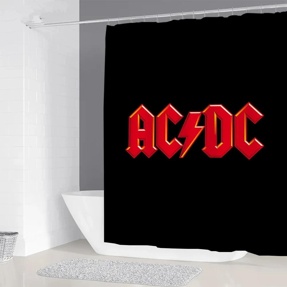 Rock-ACDC Shower Curtain for B - огляд і ціна Home Bathroom Partition