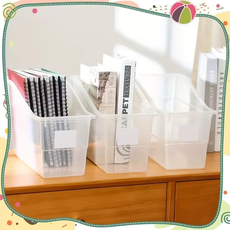 6-Pack Clear Plastic Storage B - огляд і ціна Home Essentials Bathroom Organizer