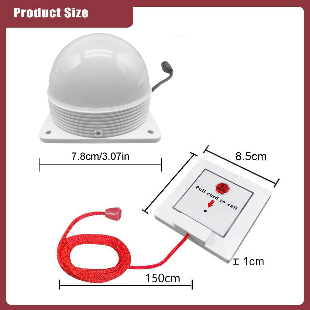 Electronic Wireles Nurse Call  - огляд і ціна Home Bathroom Called