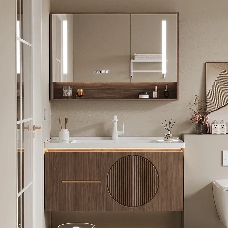 Mobile Laundry Cabinet Hanging - огляд і ціна Home Bathroom Vanity Combo