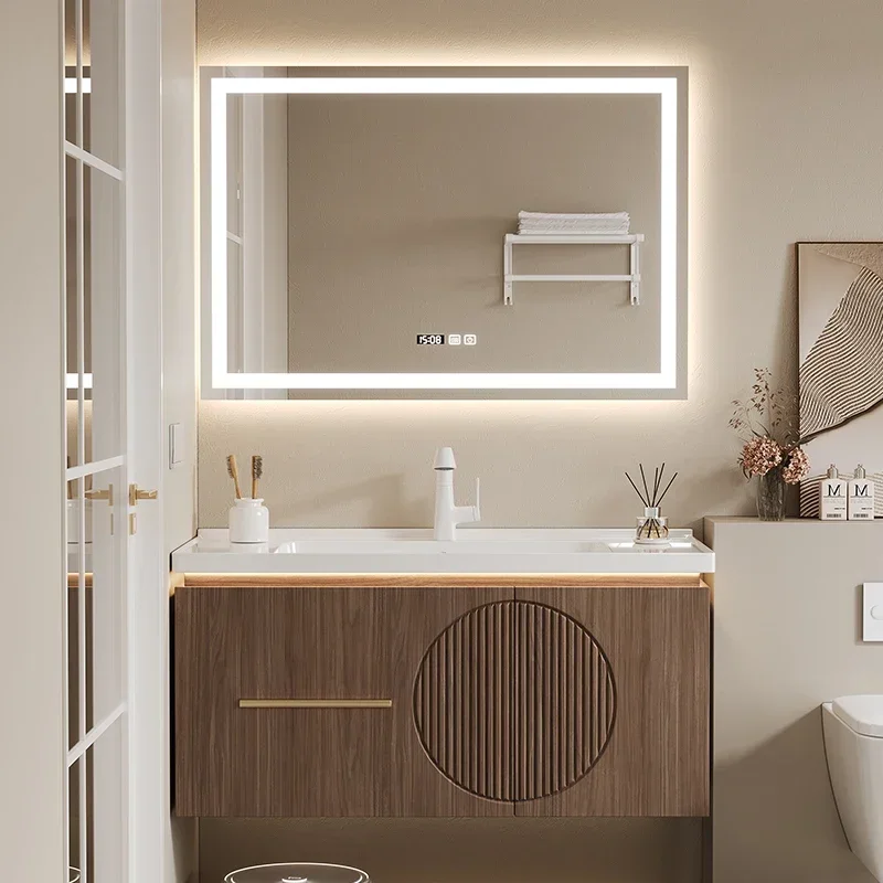 Mobile Laundry Cabinet Hanging - огляд і ціна Home Bathroom Vanity Combo