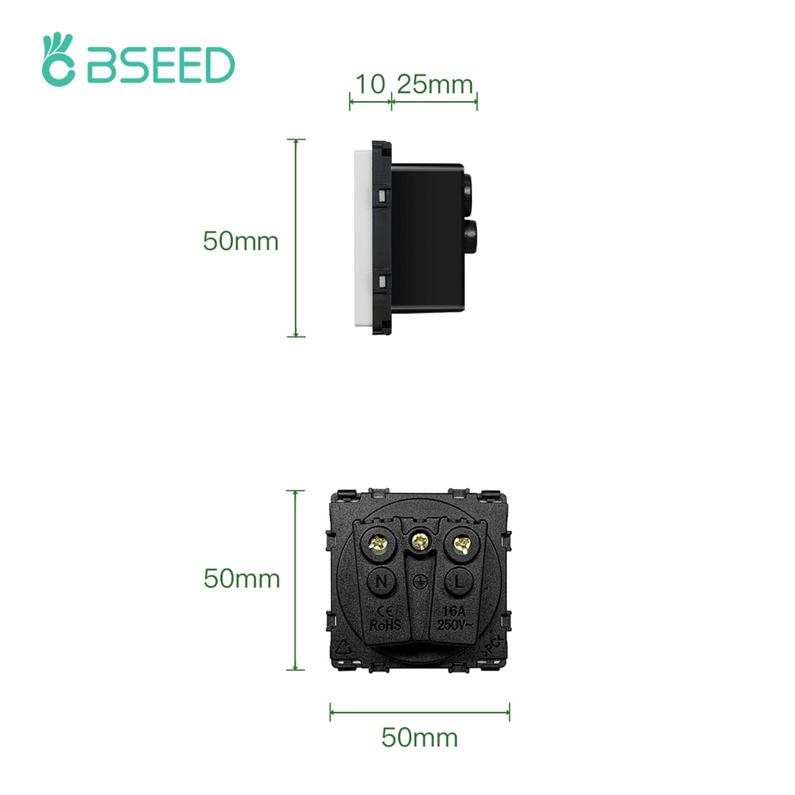 BSEED French Plug Wall Socket  - огляд і ціна Home Outlet Bathroom