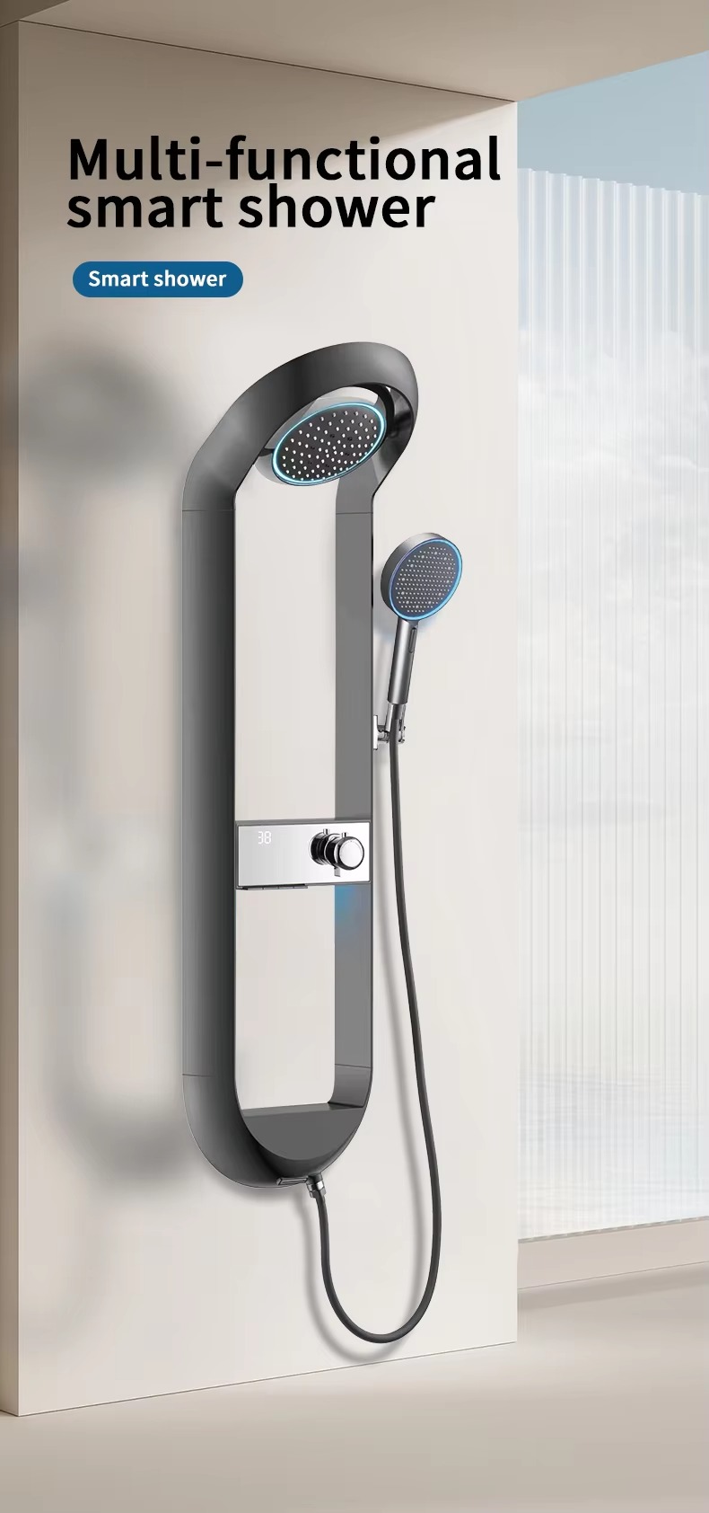 Single Handle Smart Thermostat - огляд і ціна Jet Home Bathroom