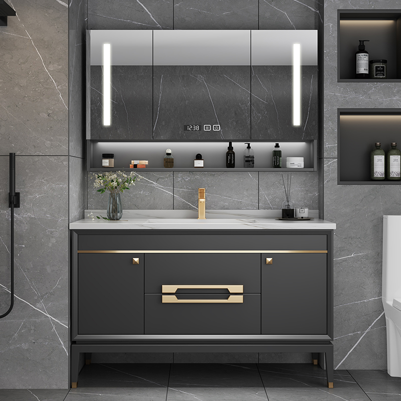 Black Sink Luxury Bathroom Cab - огляд і ціна Home Bathroom Vanity Combo