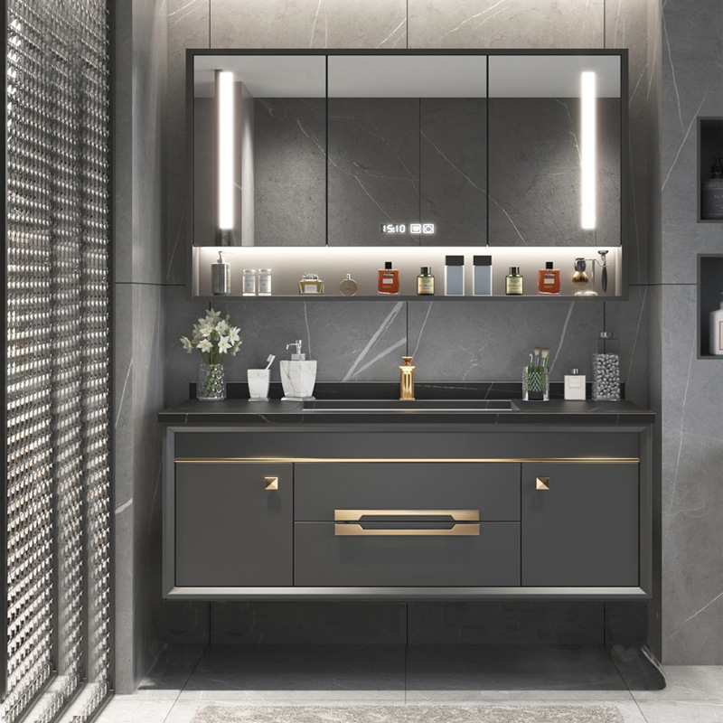 Black Sink Luxury Bathroom Cab - огляд і ціна Home Bathroom Vanity Combo