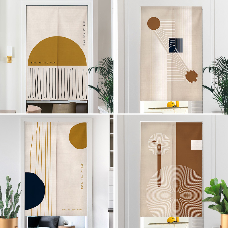 Wabi-sabi Style Door Curtain S - огляд і ціна Home Bathroom Partition