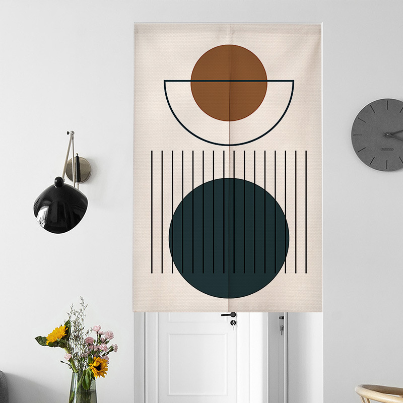 Wabi-sabi Style Door Curtain S - огляд і ціна Home Bathroom Partition