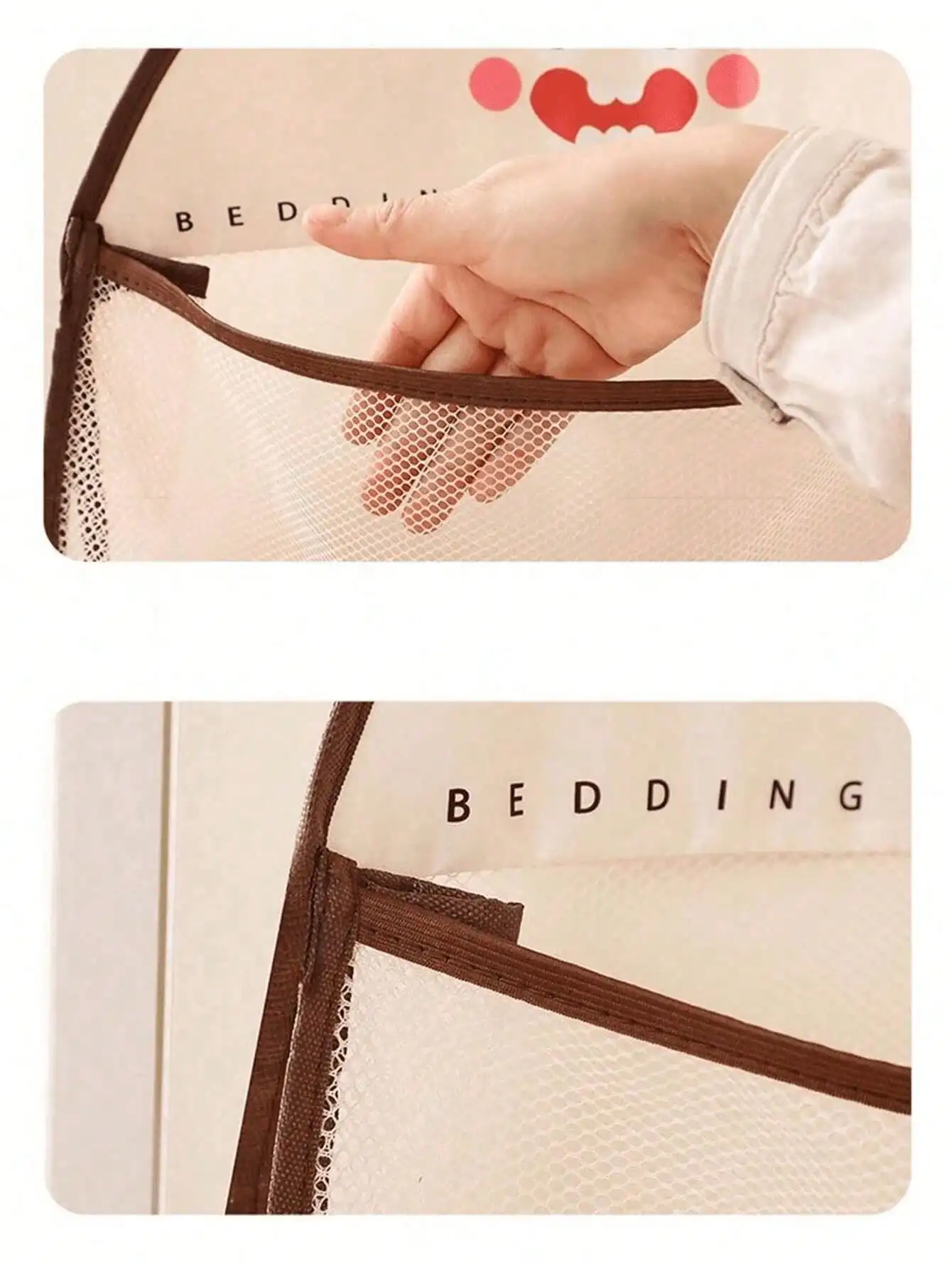 4pcs Hanging Mesh Storage Bags - огляд і ціна Home Essentials Bathroom Organizer