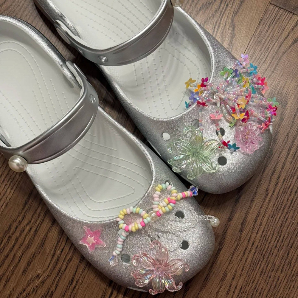Summer New Silver Slip-on Clog - огляд і ціна Home Bath