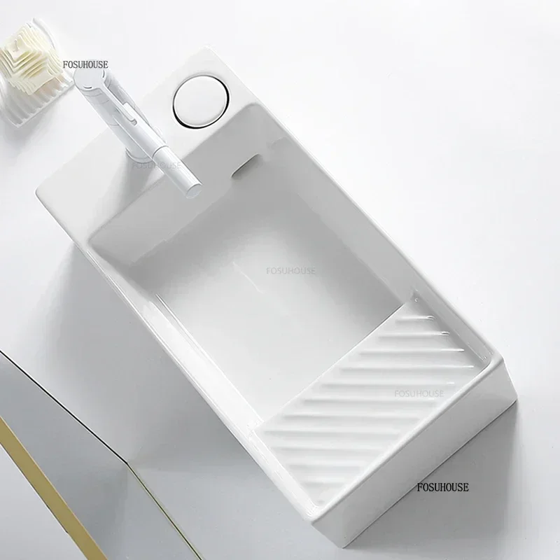 Washbasin Balcony Washing Mach - огляд і ціна Home Bathroom Sink