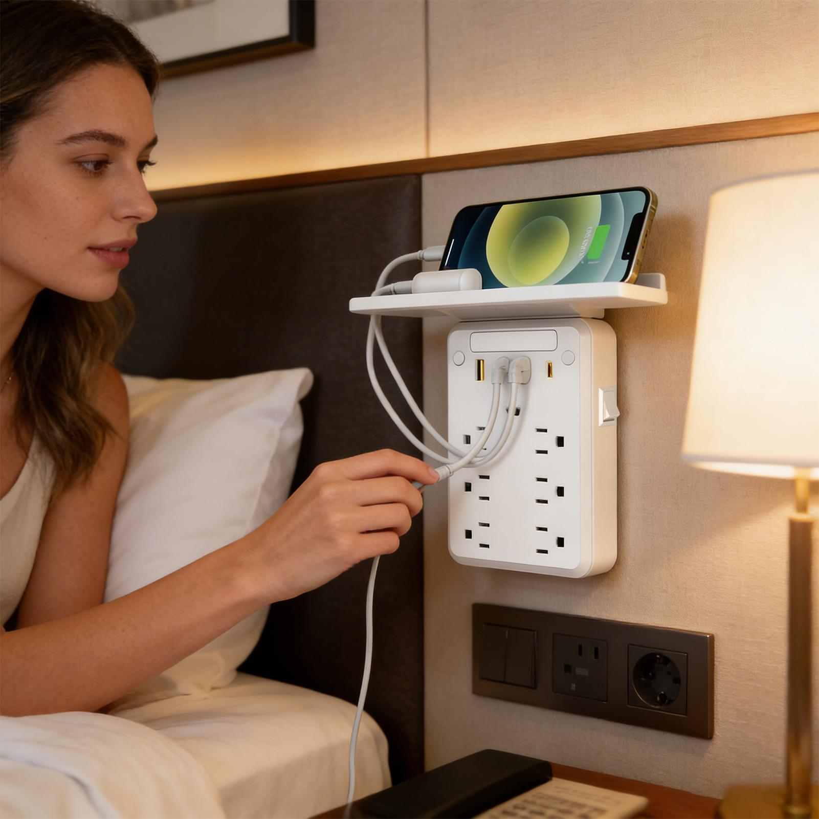 Smart Plug Plug Expander Charg - огляд і ціна Home Outlet Bathroom