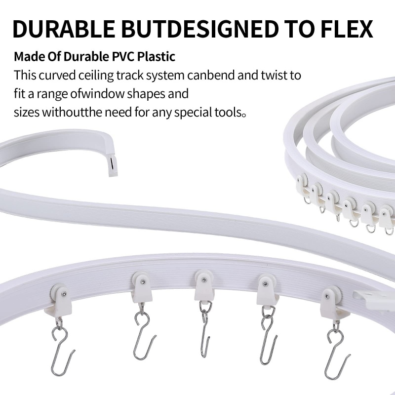 1-2M Flexible Bendable Curtain - огляд і ціна Home Center Bathroom Accessories