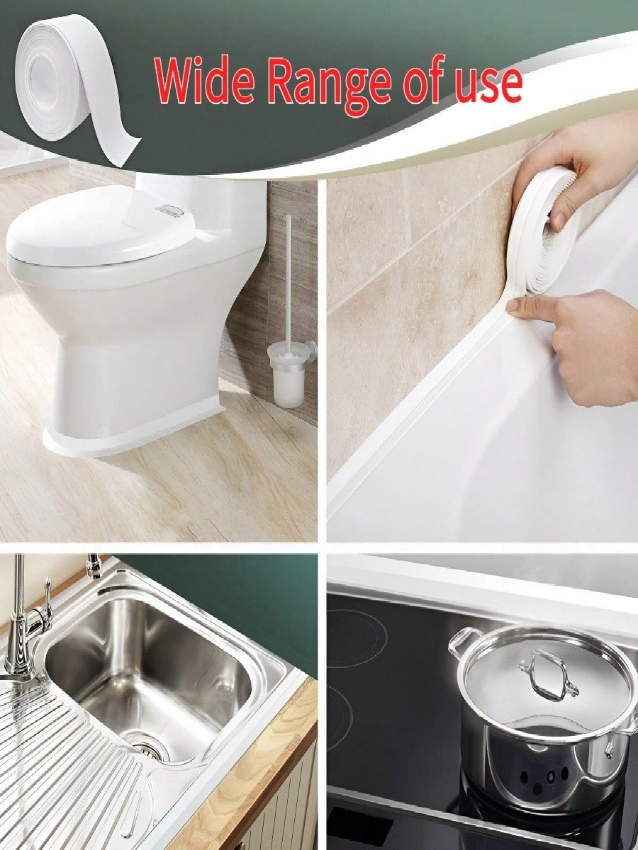 1 Roll of Waterproof Tape for  - огляд і ціна Home Bathroom Sink