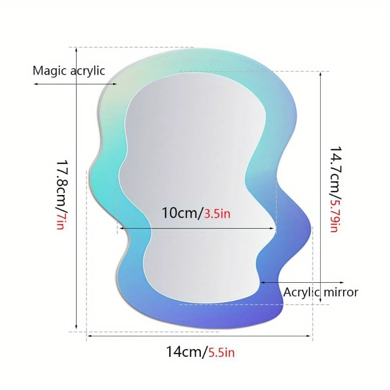 New Magnetic Geometric Pattern - огляд і ціна Home Essentials Bathroom Cabinet