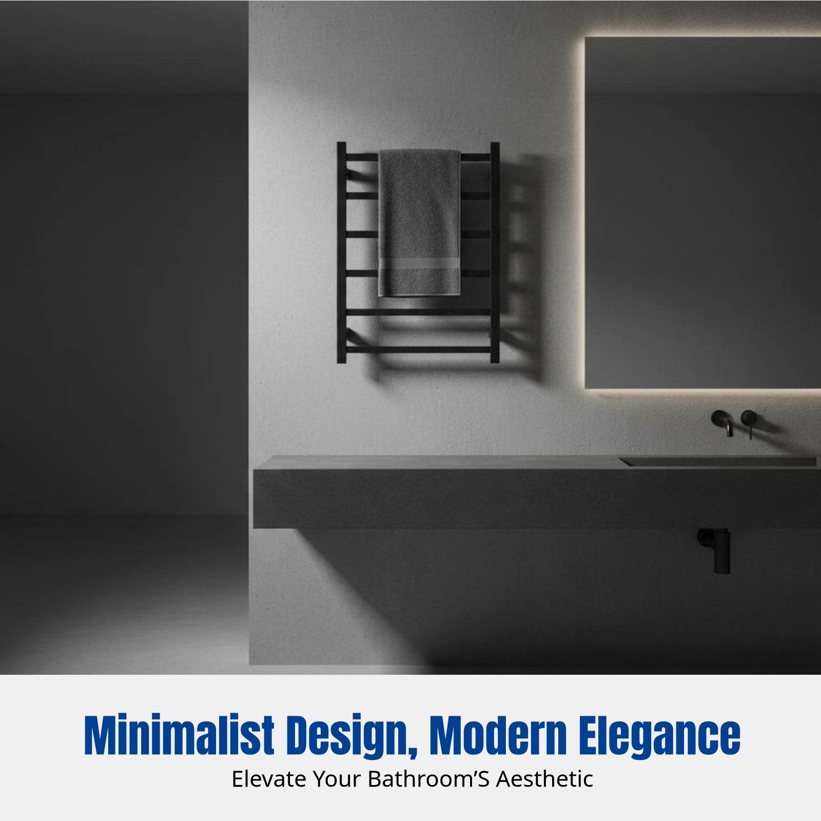 Smart Electric Towel Rack, Hea - огляд і ціна Home And Bathroom